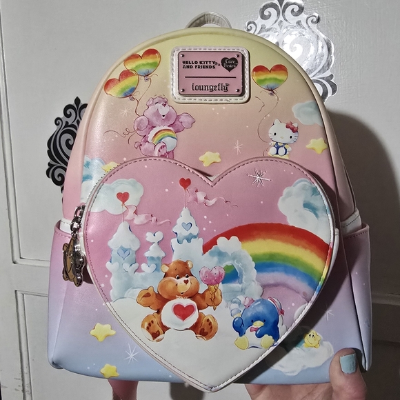 Loungefly Handbags - Hello Kitty & Carebear Heart Loungefly
